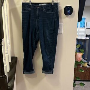 Signature by Levi Strauss Navy Cropped Jeans